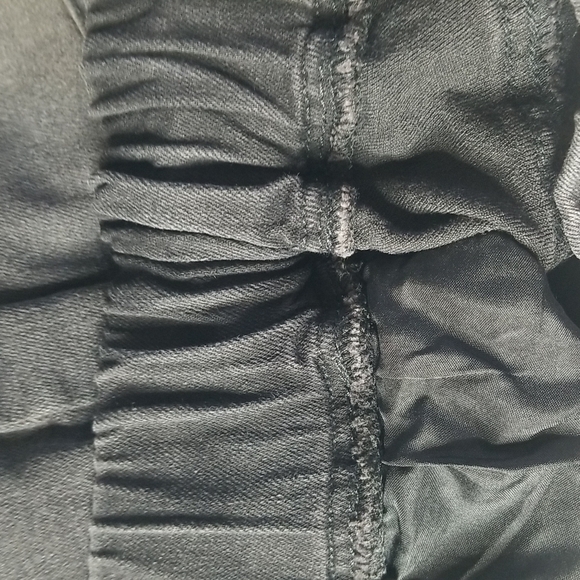 Shein Curve Black Stretch Jean Cut-offs size 2X Nwot - Picture 5 of 6